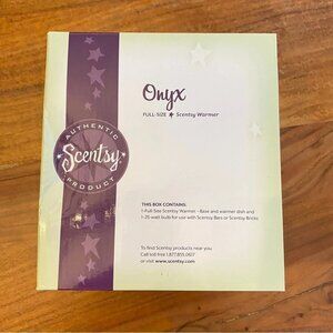 Scentsy Warmer Onyx Full Size Scent Warmer 6in